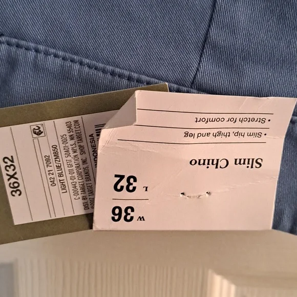 Goodfellow & Co Blue Chinos - Picture 3 of 4